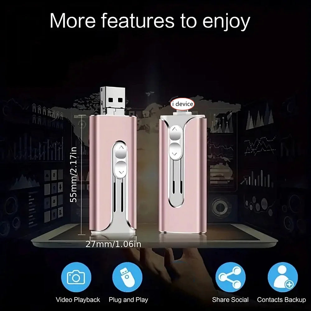 ElecStorageco™ Usb Flash Drive IOS